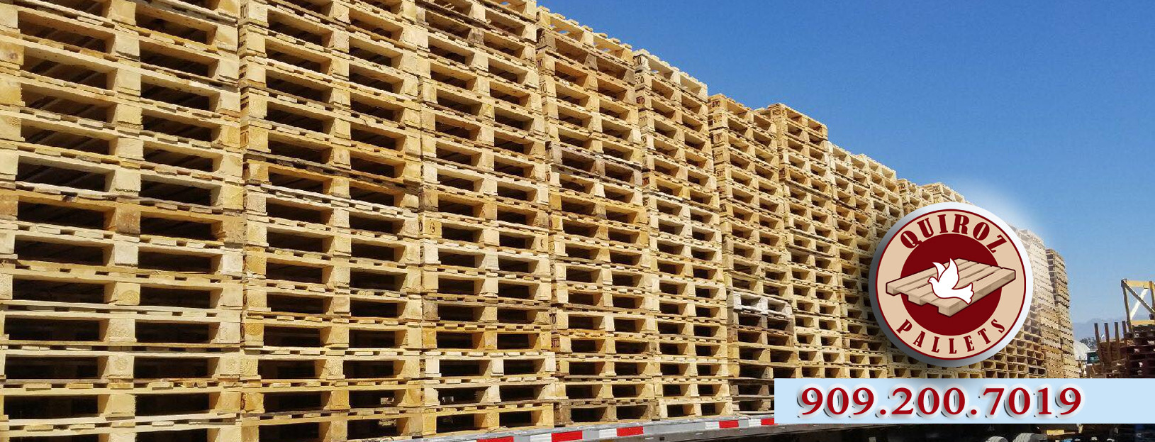 Quiroz Pallets buy sell repair Ontario Ca